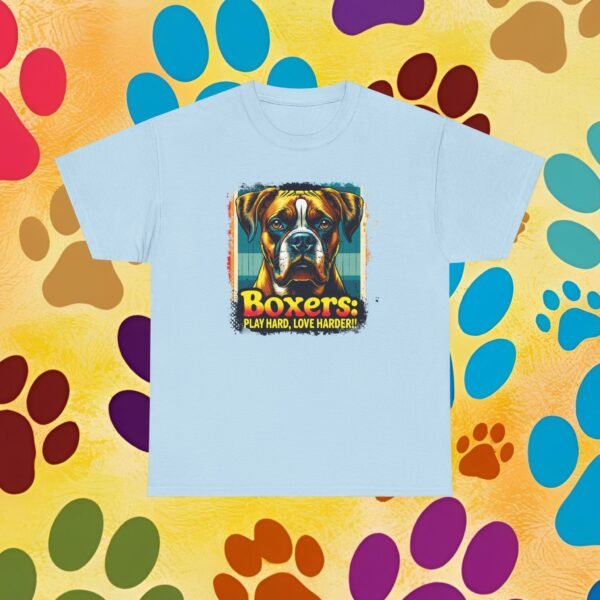 Play Hard, Lover Harder Boxer Dog Lovers Unisex Heavy Cotton Tee, Dog Lover Shirt, Boxer Dog Owner Gift, Pet Parent Tee, Animal Lover Top - Image 17