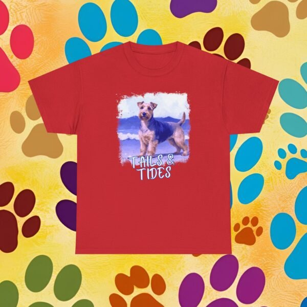 Welsh Terrier Unisex Tee - Tails & Tides Collection, Beach Dog Shirt, Dog Lover Gift, Animal Graphic Tee, Summer Vibes T-Shirt, Pet Owner - Image 17