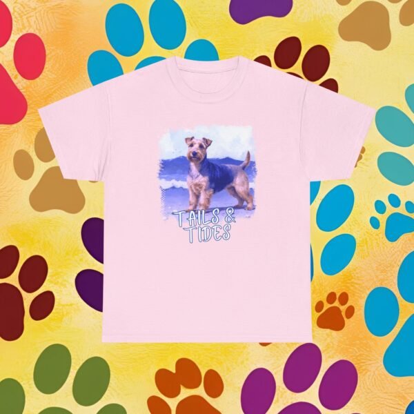 Welsh Terrier Unisex Tee - Tails & Tides Collection, Beach Dog Shirt, Dog Lover Gift, Animal Graphic Tee, Summer Vibes T-Shirt, Pet Owner - Image 13