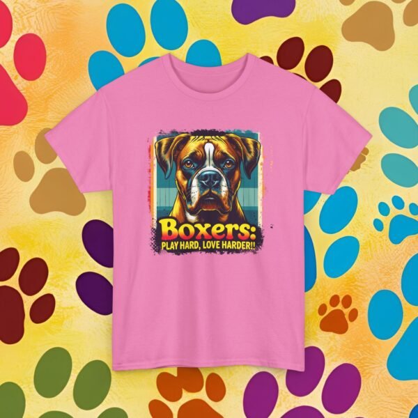 Play Hard, Lover Harder Boxer Dog Lovers Unisex Heavy Cotton Tee, Dog Lover Shirt, Boxer Dog Owner Gift, Pet Parent Tee, Animal Lover Top - Image 23