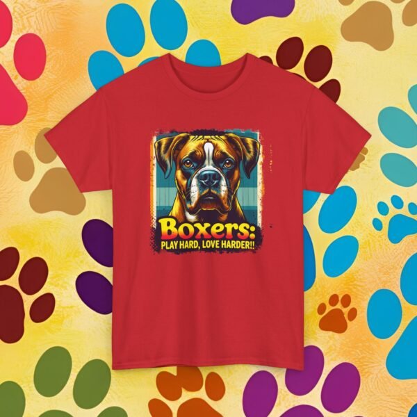 Play Hard, Lover Harder Boxer Dog Lovers Unisex Heavy Cotton Tee, Dog Lover Shirt, Boxer Dog Owner Gift, Pet Parent Tee, Animal Lover Top - Image 27