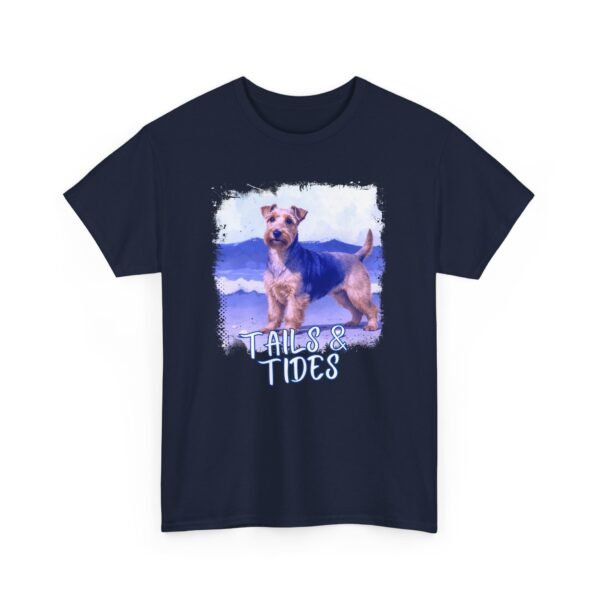 Welsh Terrier Unisex Tee - Tails & Tides Collection, Beach Dog Shirt, Dog Lover Gift, Animal Graphic Tee, Summer Vibes T-Shirt, Pet Owner - Image 11