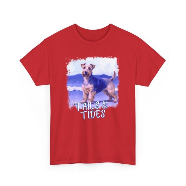 Welsh Terrier Unisex Tee - Tails & Tides Collection, Beach Dog Shirt, Dog Lover Gift, Animal Graphic Tee, Summer Vibes T-Shirt, Pet Owner - Image 19