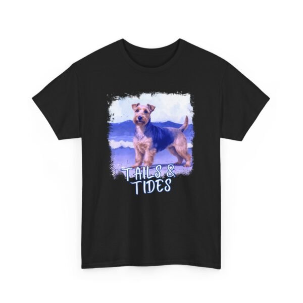 Welsh Terrier Unisex Tee - Tails & Tides Collection, Beach Dog Shirt, Dog Lover Gift, Animal Graphic Tee, Summer Vibes T-Shirt, Pet Owner - Image 7